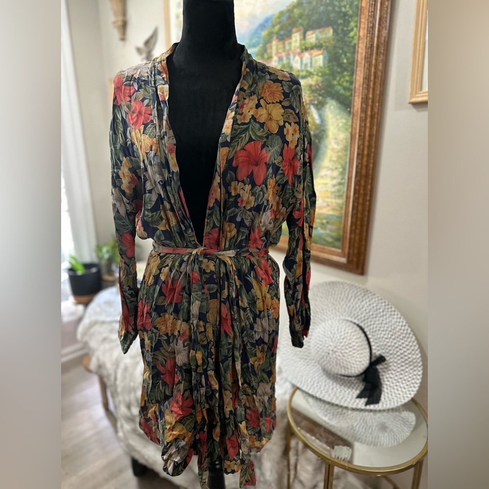 Victoria's Secret Floral Robe - Multicolor